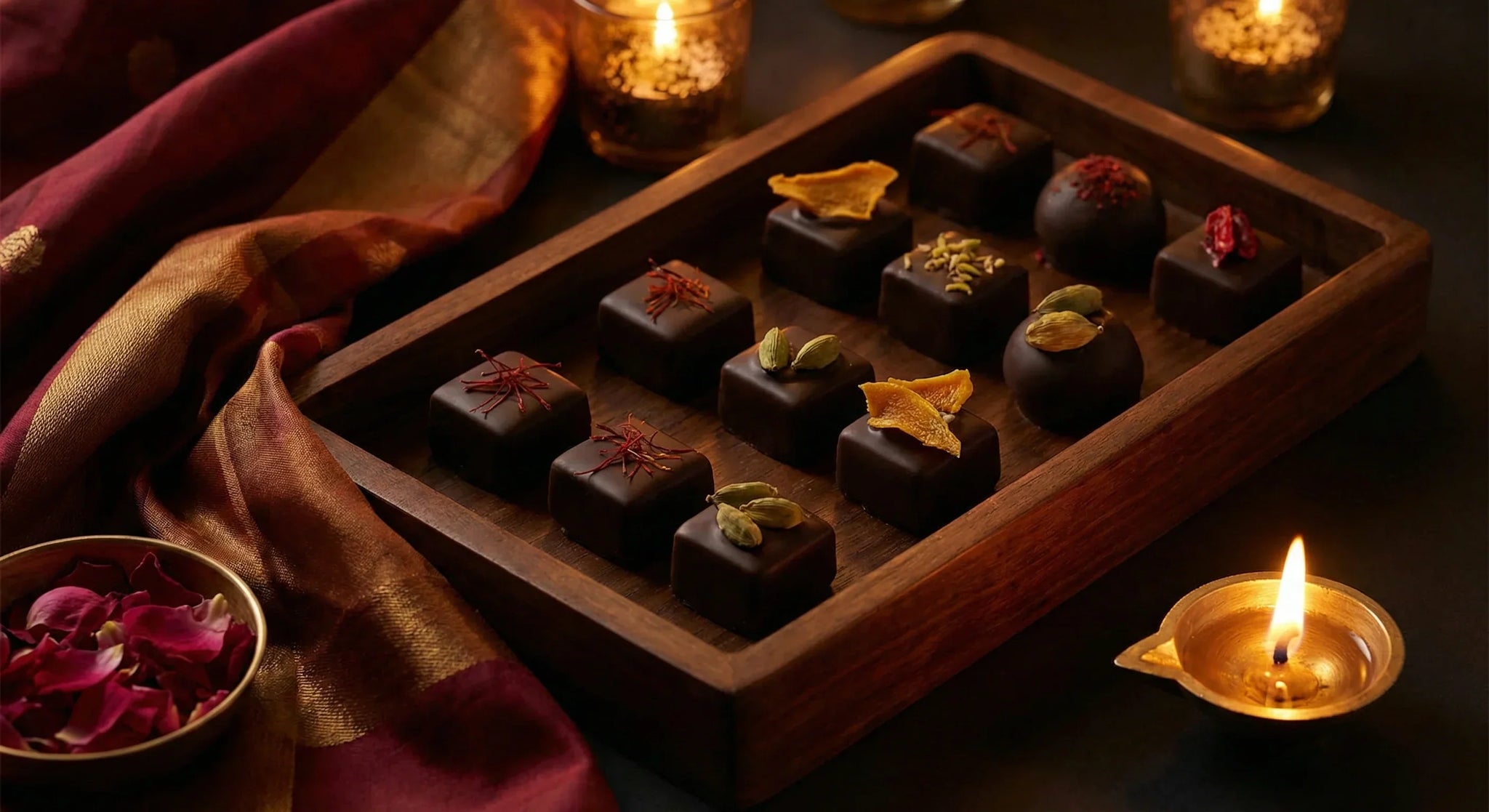 9 Indian Flavours That Turn Chocolate into Seduction