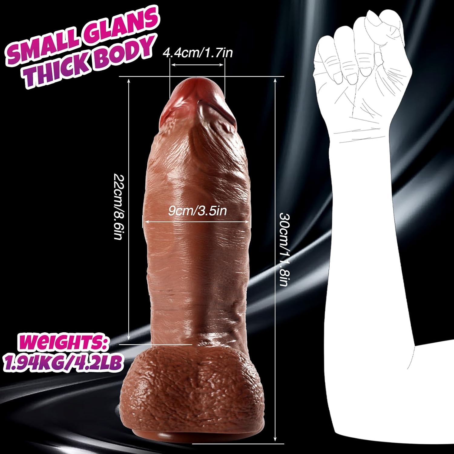 11.8 Inch Huge Giant