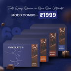 Intimacy Chocolate Signature Collection – Orange, Coffee, Hazelnut & Dark | Premium Adult Wellness Confection (Pack of 12)