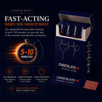 Chocolate 69 Intimacy Strips Fast-Acting Connection Support