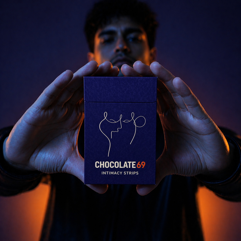 Chocolate 69 Intimacy Strips Fast-Acting Connection Support