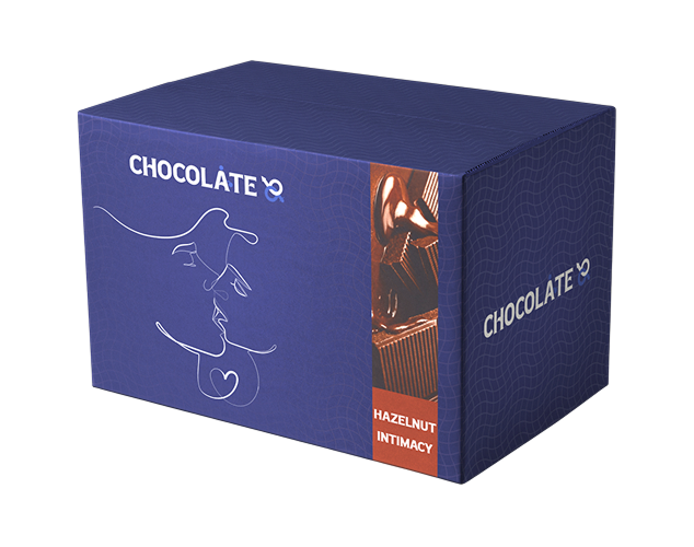 Chocolate69 — Hazelnut Intimacy Chocolate (Hazelnut Flavoured) | Adult Wellness Chocolate (Pack of 3)