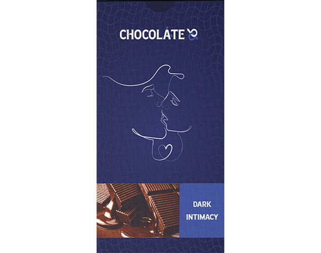 Chocolate69 — Dark Intimacy Chocolate (Dark Flavoured) Premium Adult-Wellness Chocolate (Pack of 1)