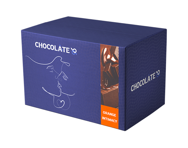 Chocolate69 Orange Intimacy Chocolate — Orange Flavoured Adult Wellness Confection (Pack of 3)
