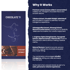 Chocolate69 — Hazelnut Intimacy Chocolate (Hazelnut Flavoured) | Adult Wellness Chocolate(Pack of 1)
