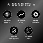 Premium 6 Inch Silicone & Reusable Condoms